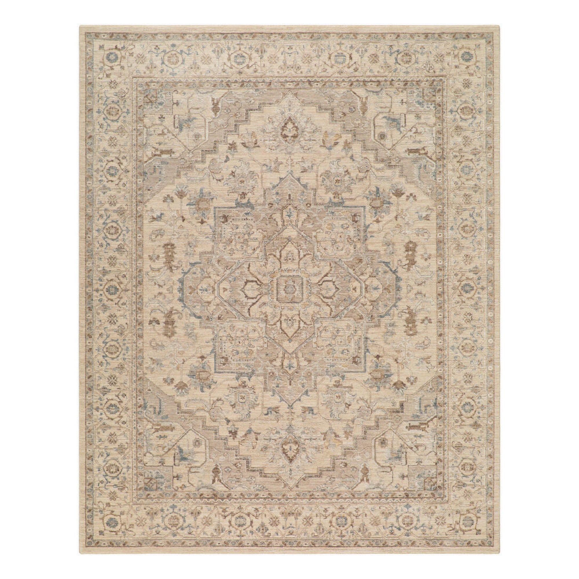 Arda Charcoal/Taupe Machine Woven Rug ACZ-2307 - 2'7" x 10'