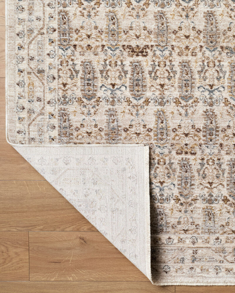 Arda Charcoal/Taupe Machine Woven Rug ACZ-2310 - fold