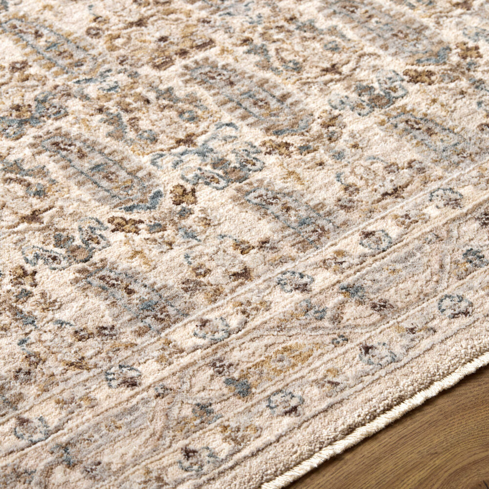 Arda Charcoal/Taupe Machine Woven Rug ACZ-2310 - texture