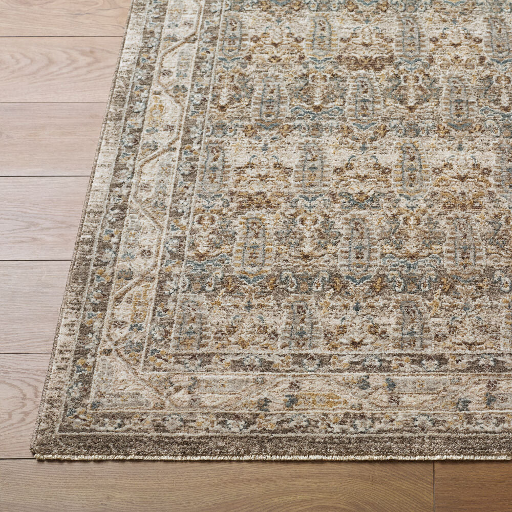 Arda Charcoal/Taupe Machine Woven Rug ACZ-2312 - front