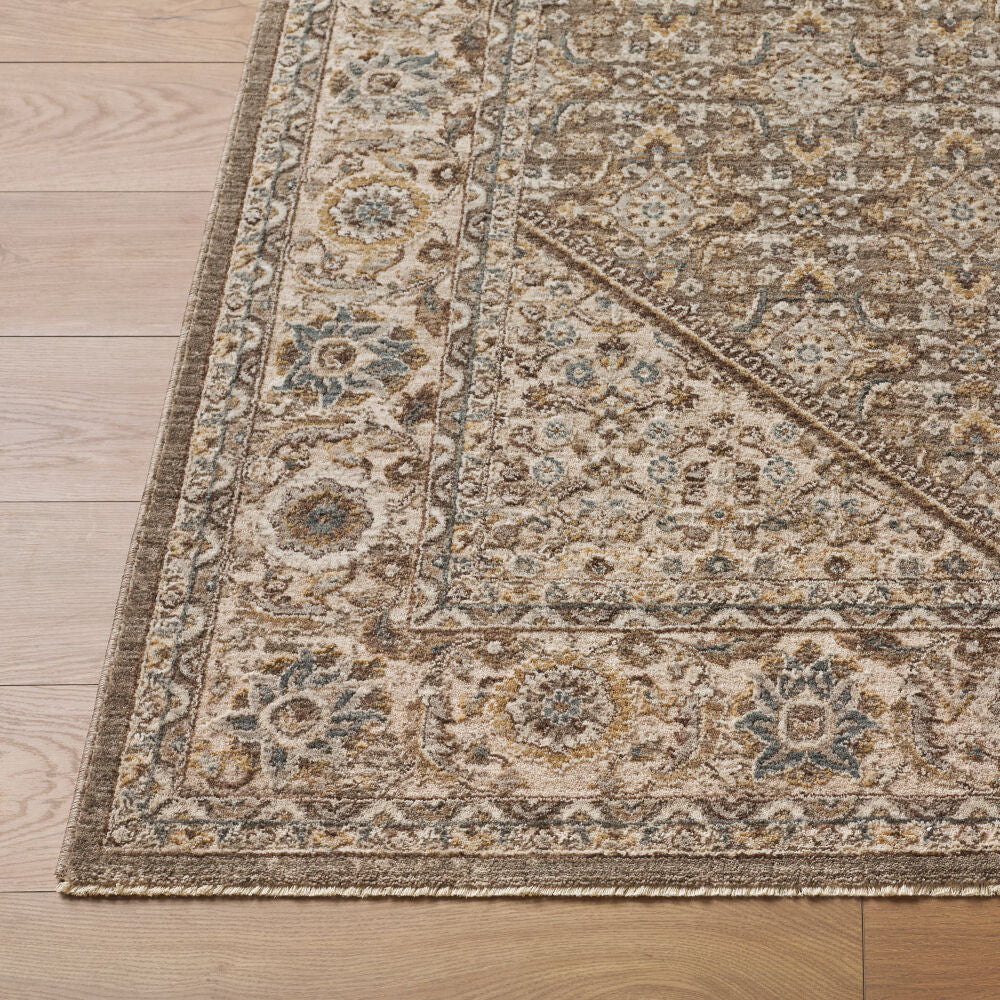 Arda Charcoal/Taupe Machine Woven Rug ACZ-2313 - front