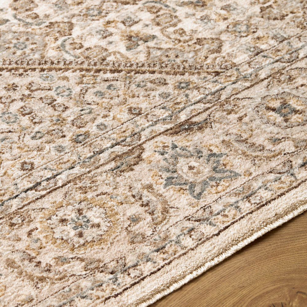 Arda Charcoal/Taupe Machine Woven Rug ACZ-2315 - texture