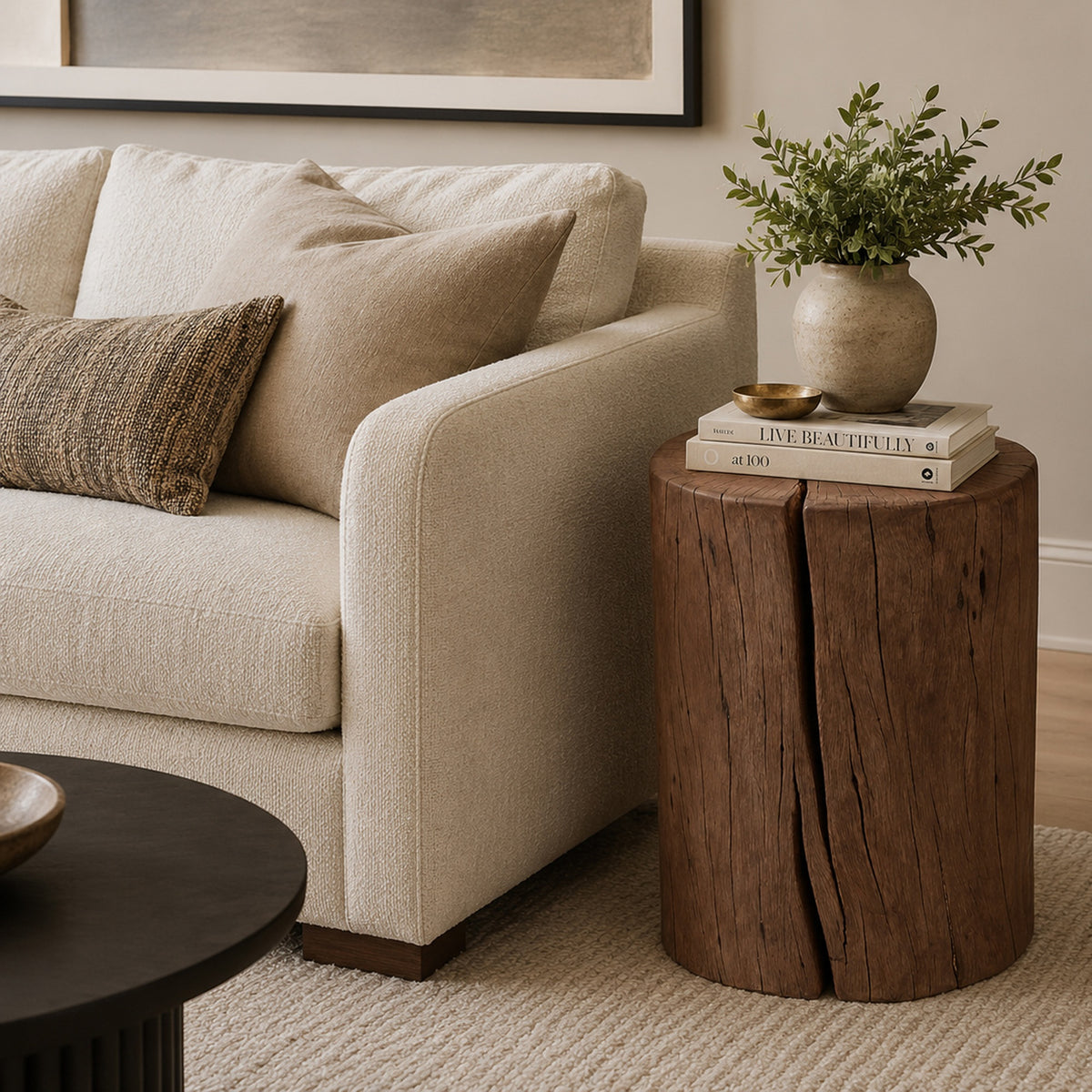 Brooks Solid Wood Stump Americano by Urbia - detail 7