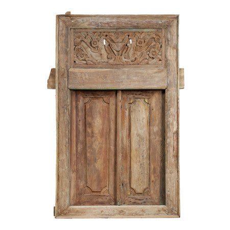 Wooden Window Panel 47"