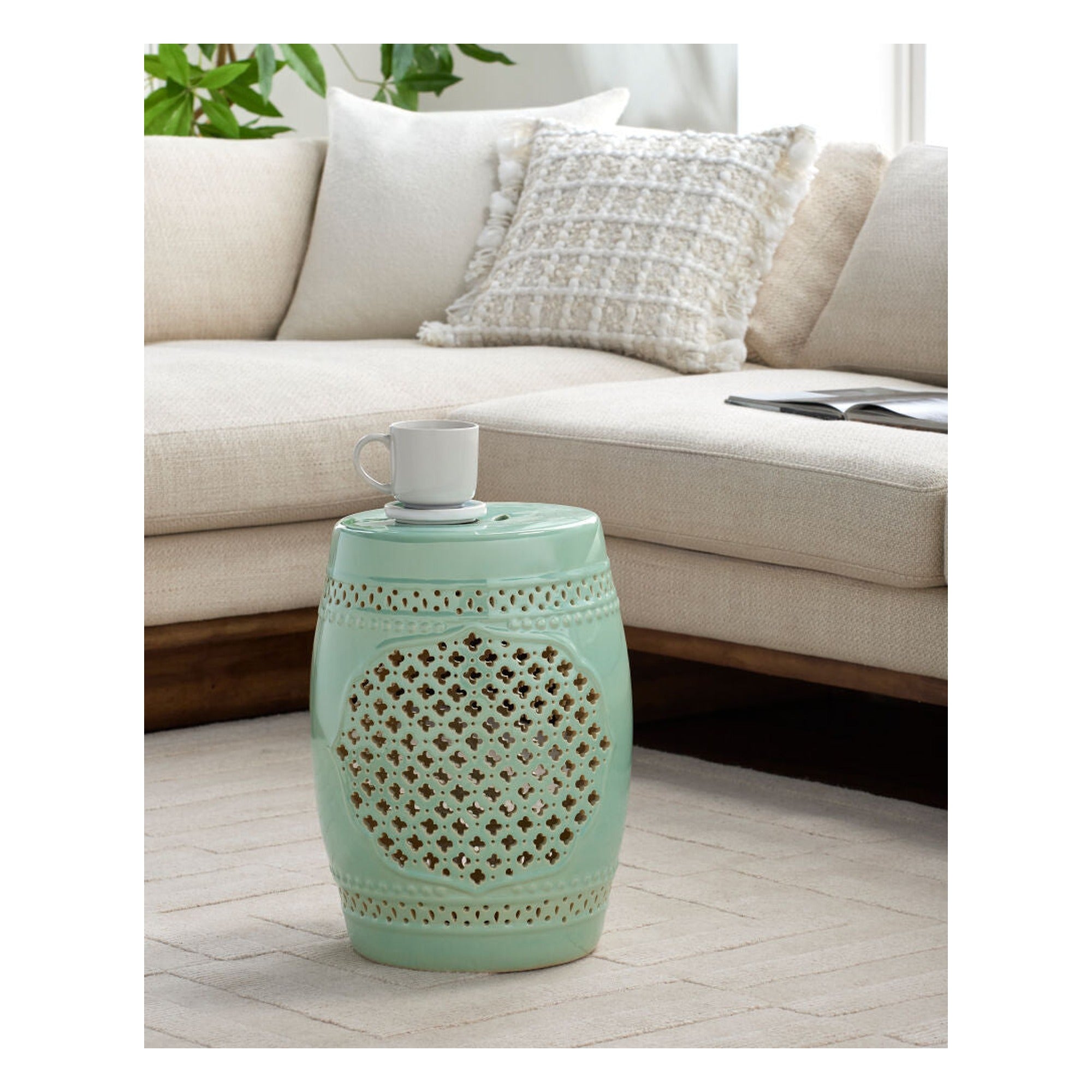 Auburndale Garden Stool - styleshot