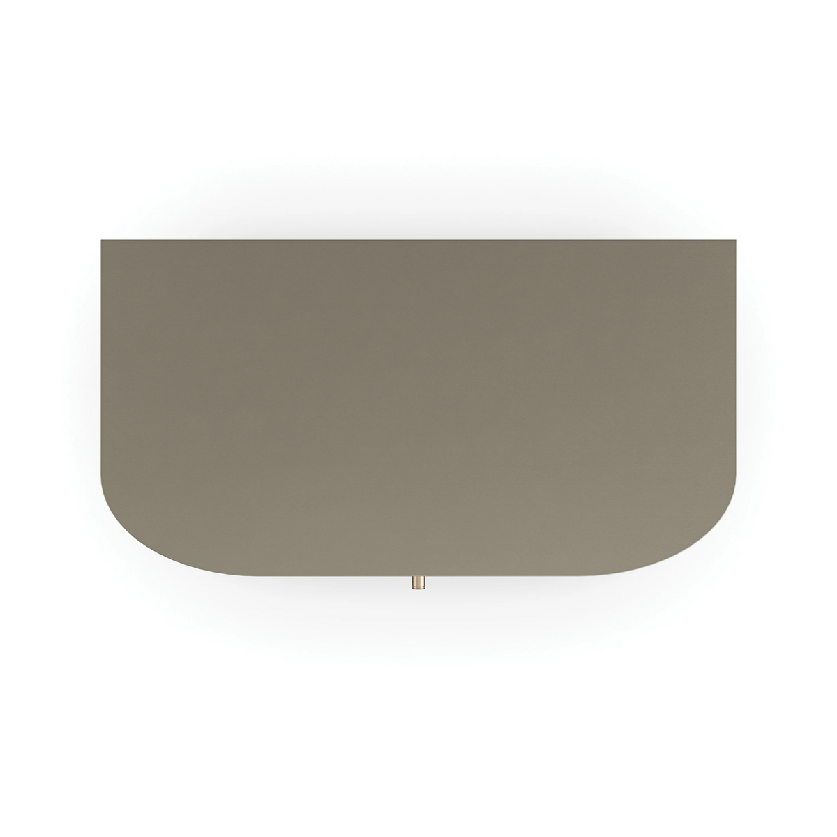 Deep Sleep Brushed Whisper of Gold Paint Nightstand 34" by Caracole - view 9