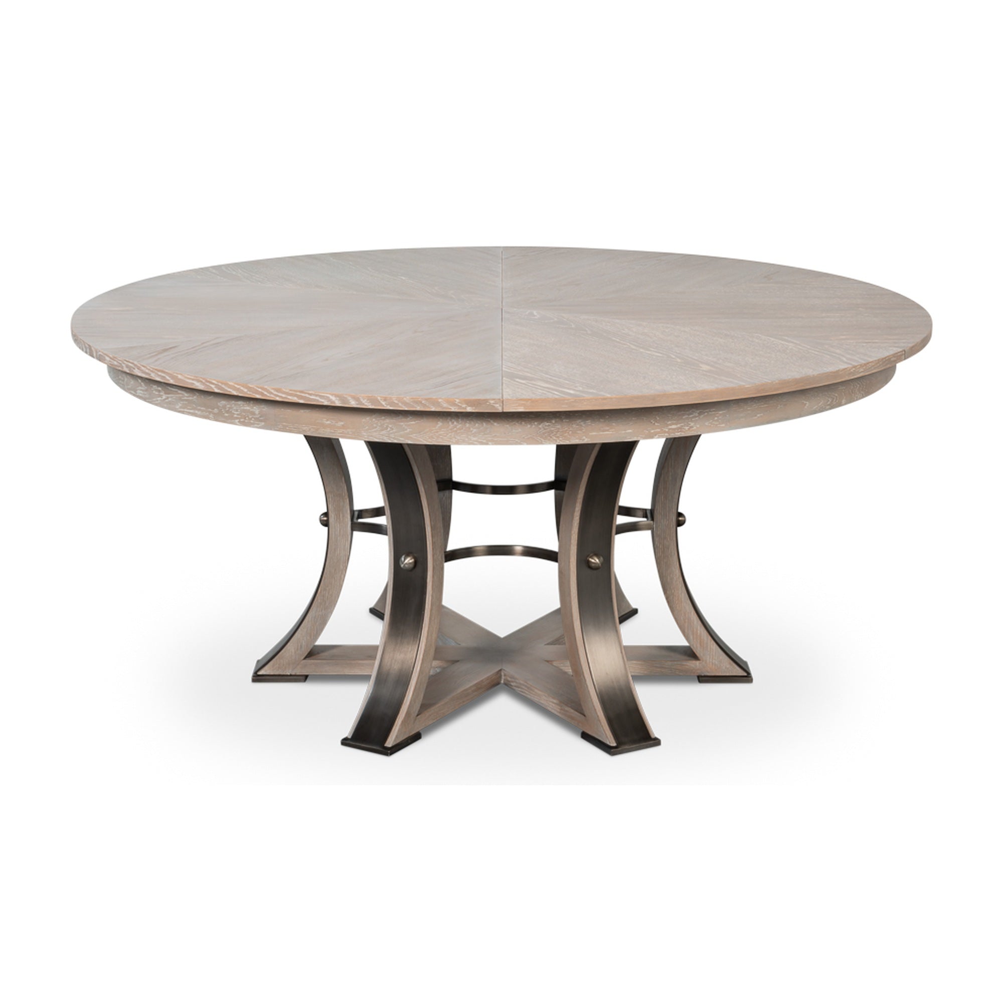 Tower Jupe Dining Table,Lrg,Moonskin by Sarreid Ltd