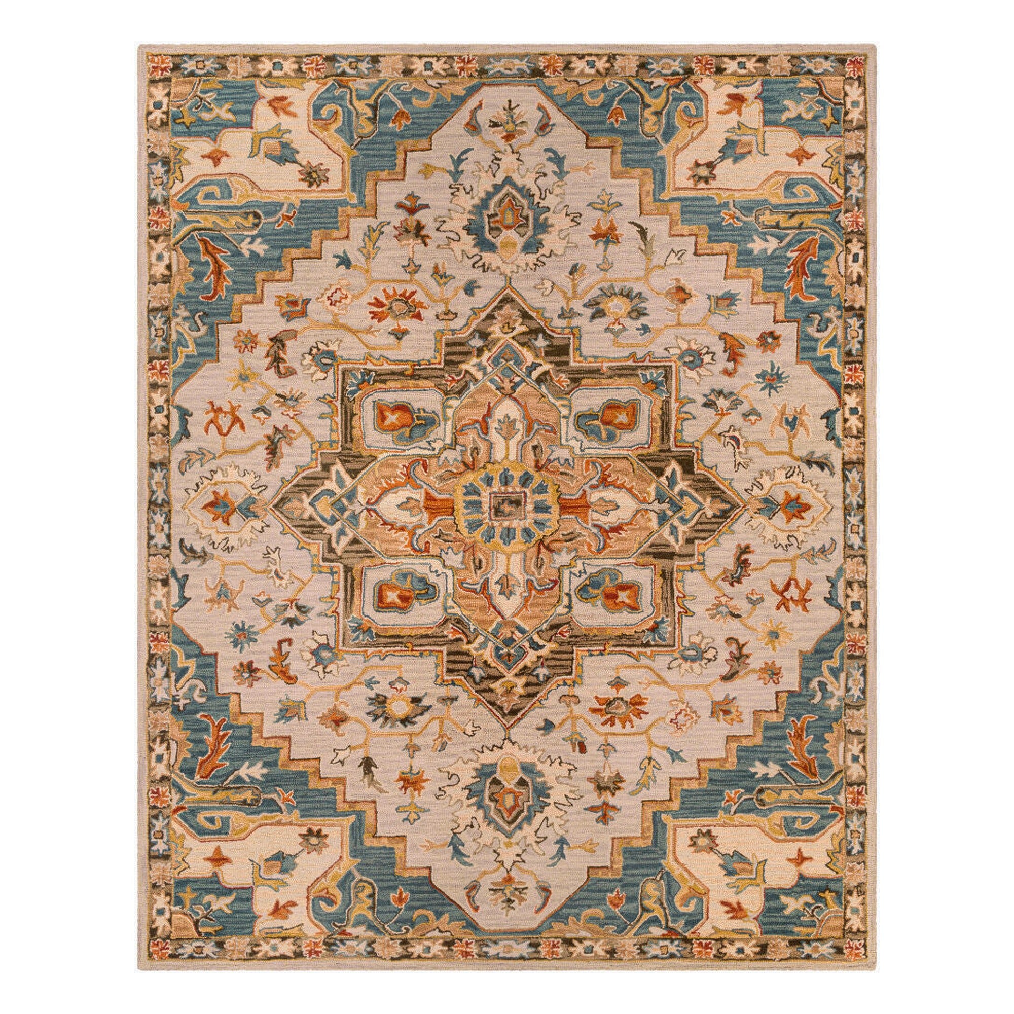 Artemis Black/Tan Handmade Rug - 2' x 3'
