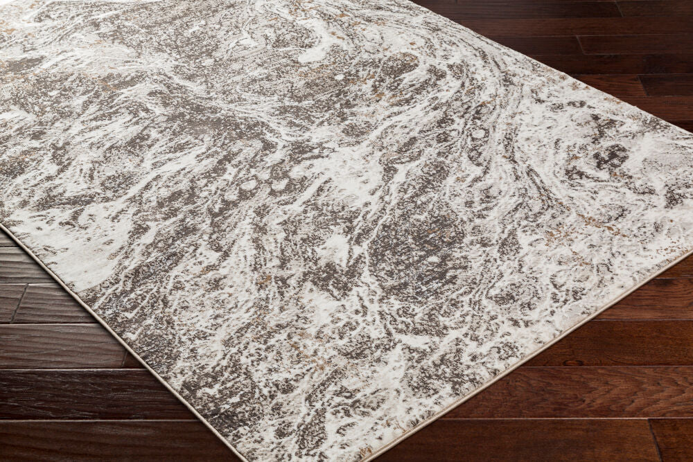 Allegro Plus Amber/Medium Gray Machine Woven Rug AGP-2300 - corner