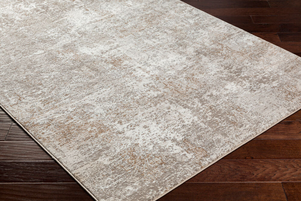 Allegro Plus Amber/Medium Gray Machine Woven Rug AGP-2302 - corner