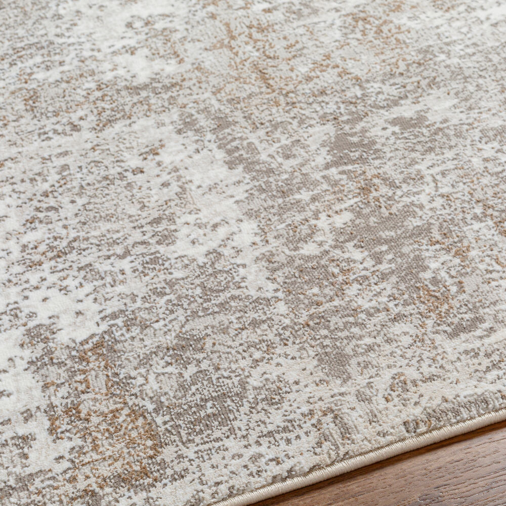 Allegro Plus Amber/Medium Gray Machine Woven Rug AGP-2302 - texture