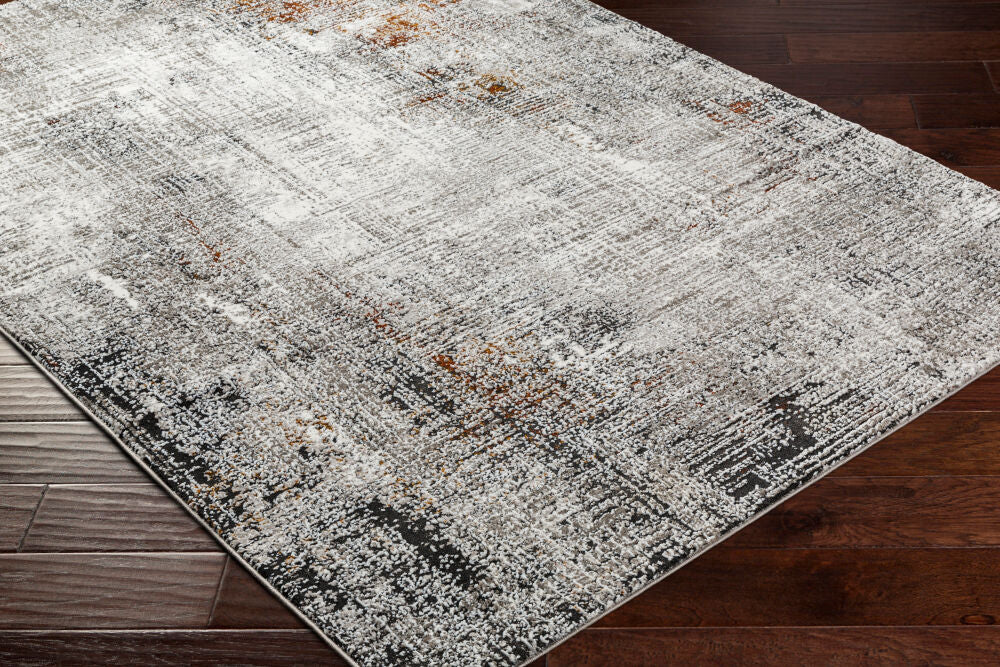 Allegro Plus Amber/Rust Machine Woven Rug AGP-2305 - corner