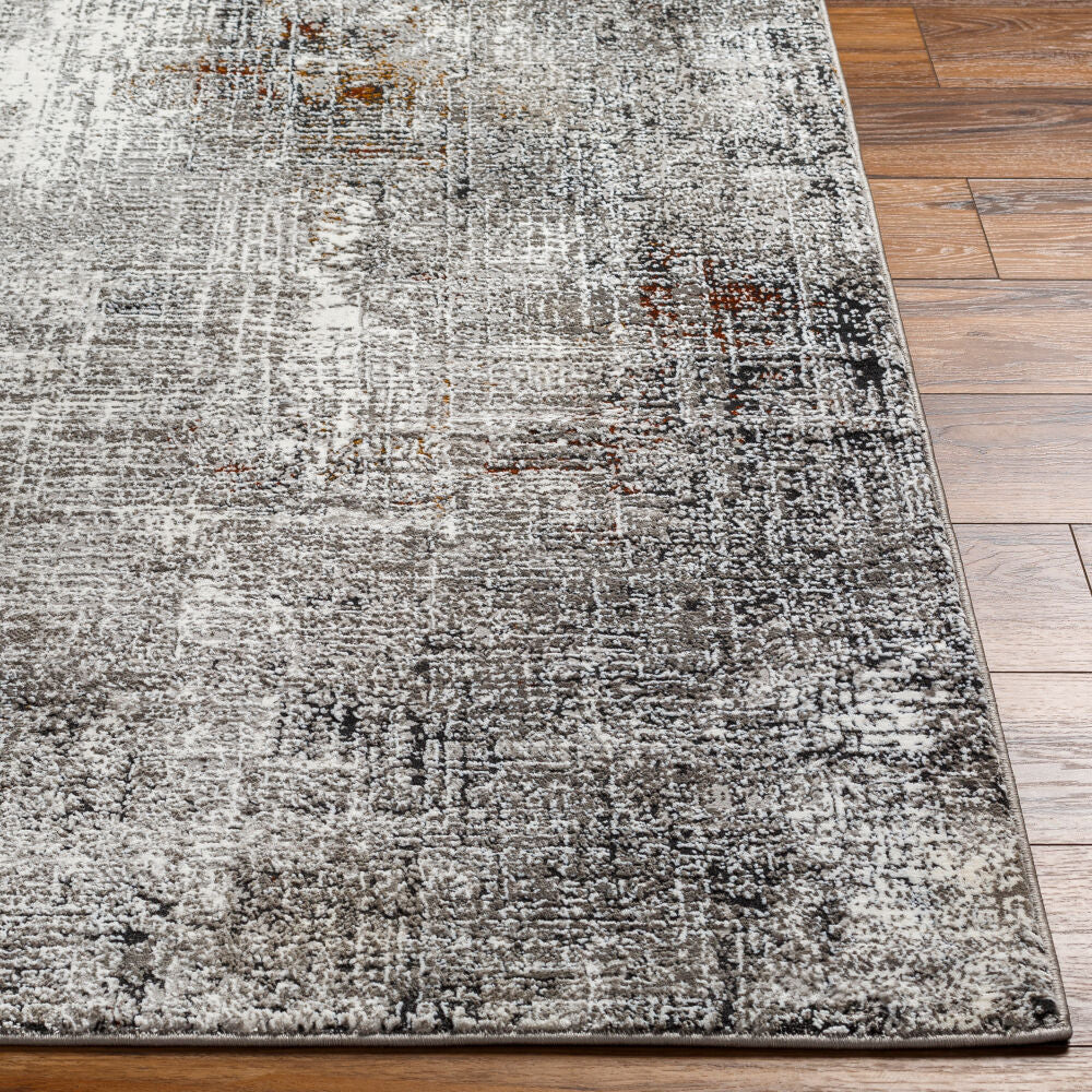 Allegro Plus Amber/Rust Machine Woven Rug AGP-2305 - front