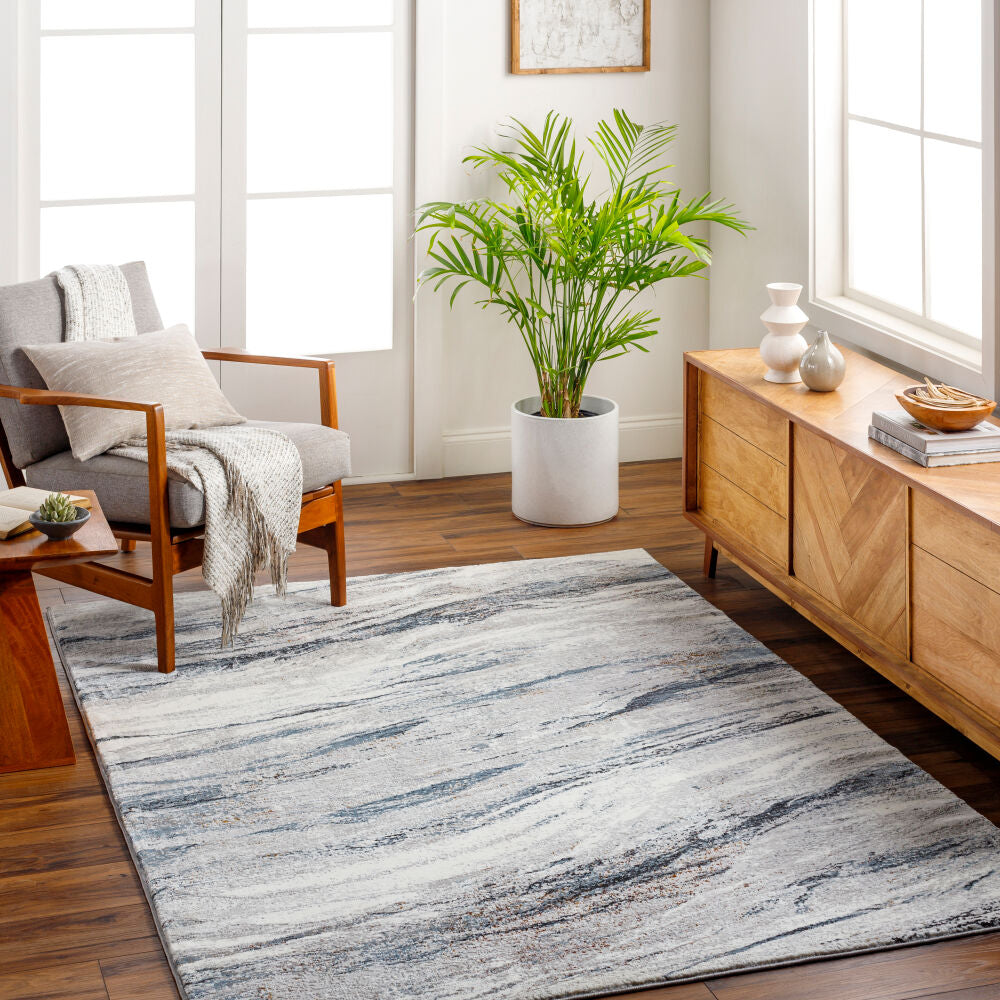 Allegro Plus Amber/Rust Machine Woven Rug AGP-2308 - roomscene