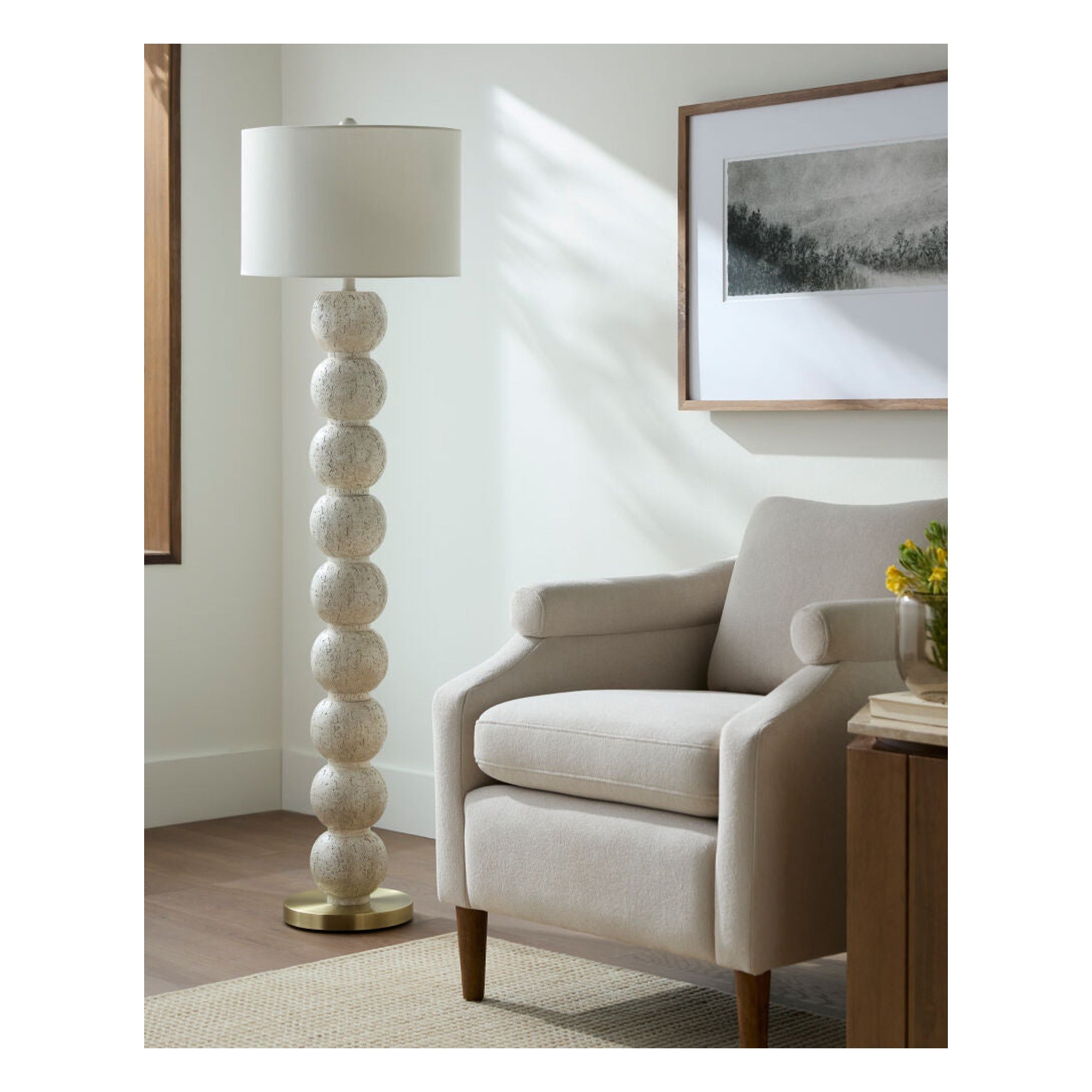 Algarve Accent Floor Lamp - styleshot