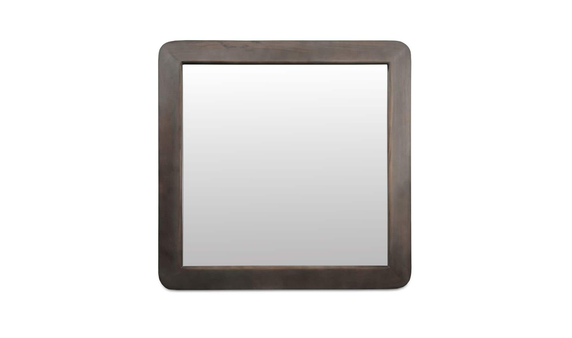 Perth Square Mirror Brown by Moe's Home Collection - view 2
