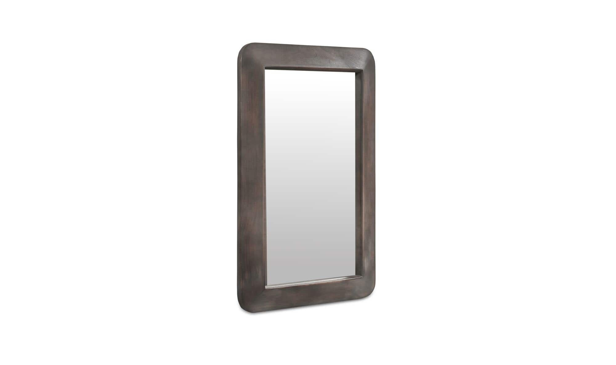 Perth Rectangular Mirror Brown by Moe's Home Collection - view 4