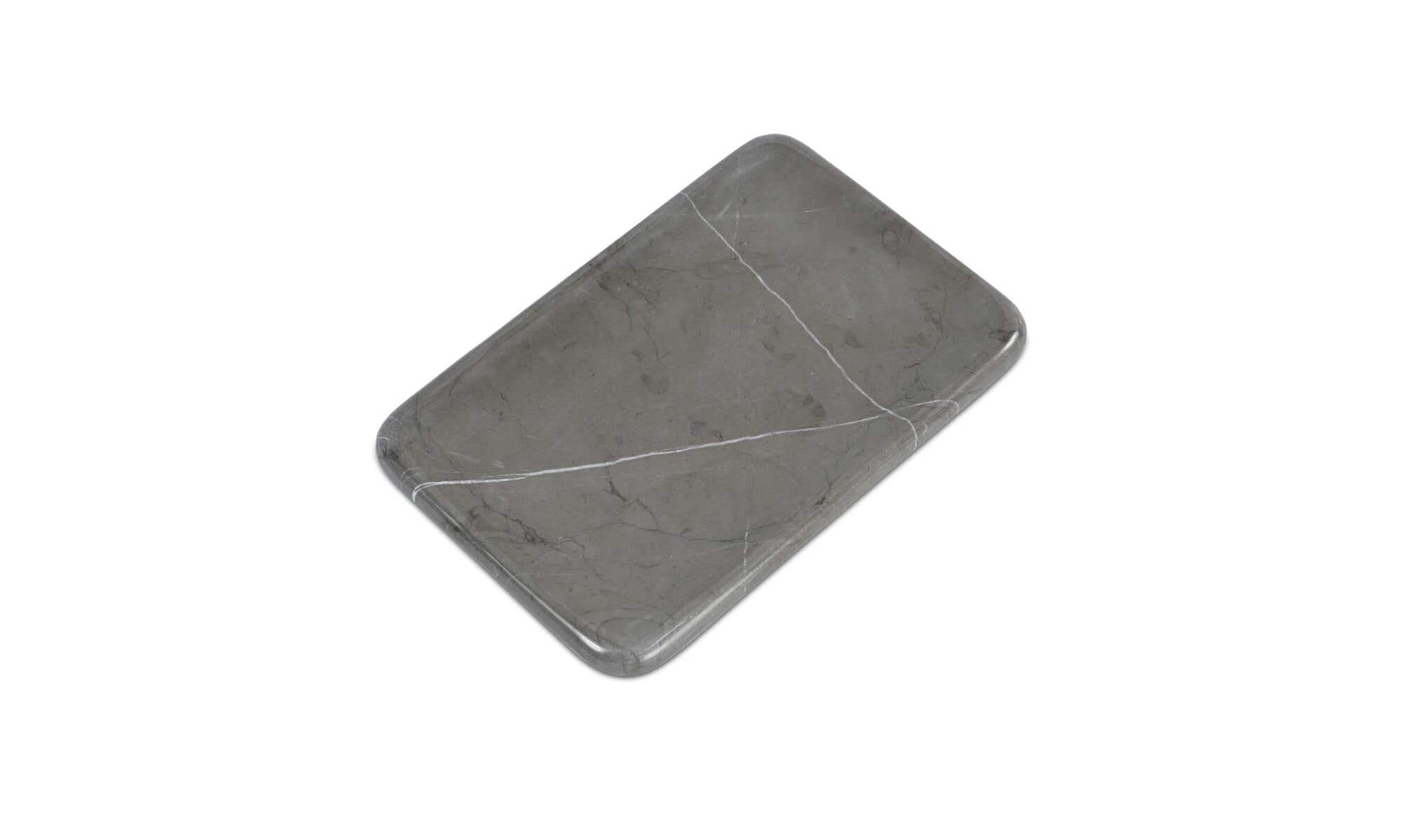 Petra Marble Catchall Grey Marble by Moe's Home Collection - view 4