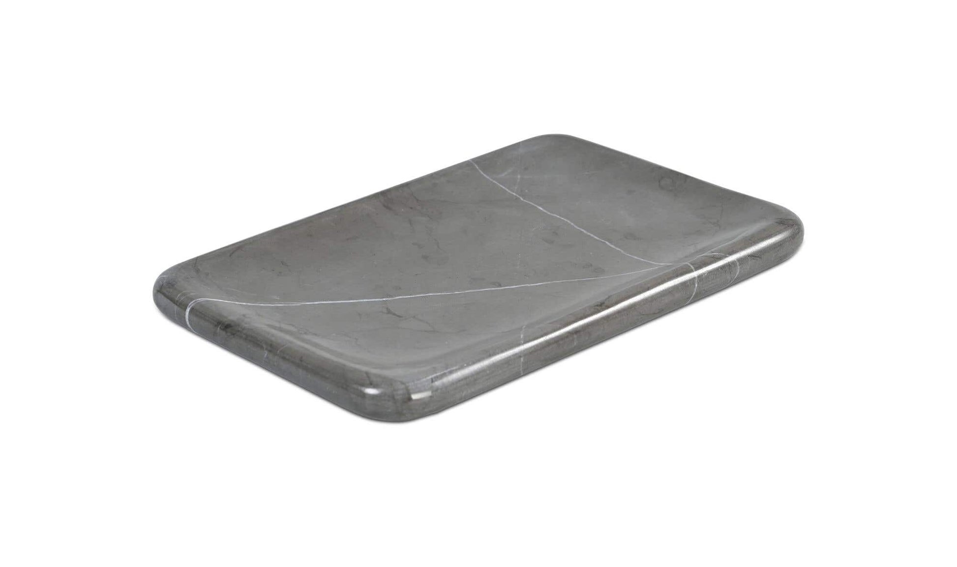 Petra Marble Catchall Grey Marble by Moe's Home Collection - view 3
