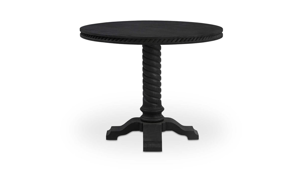 Edith Cafe Table Black by Moe's Home Collection - view 2