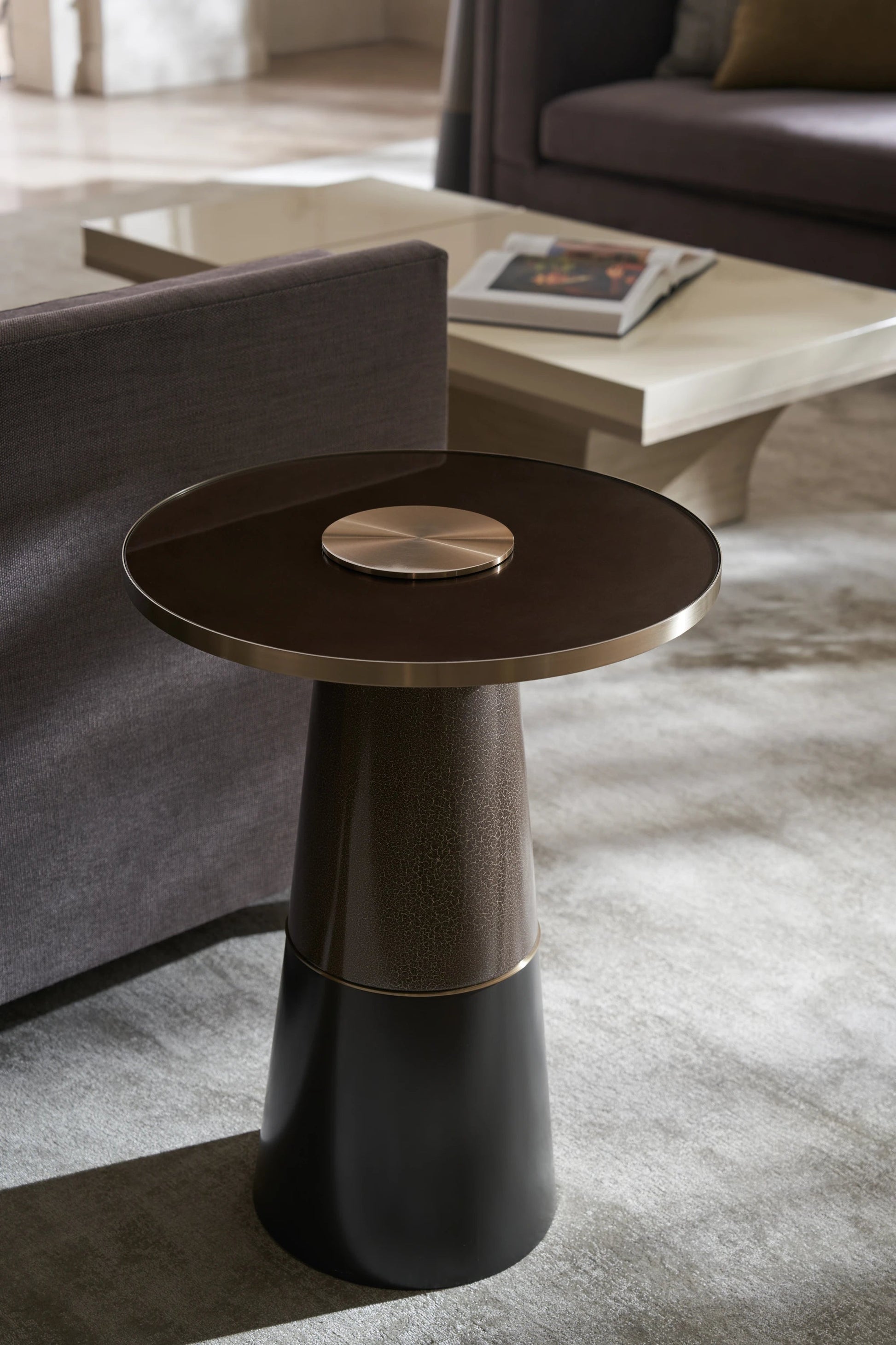 Aperture End Table 19" by Caracole - view 8