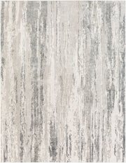 Aisha Charcoal/Off-White Machine Woven Rug - 10' x 14'