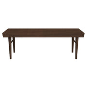 Mia Mid Century Modern Solid Wood Bench