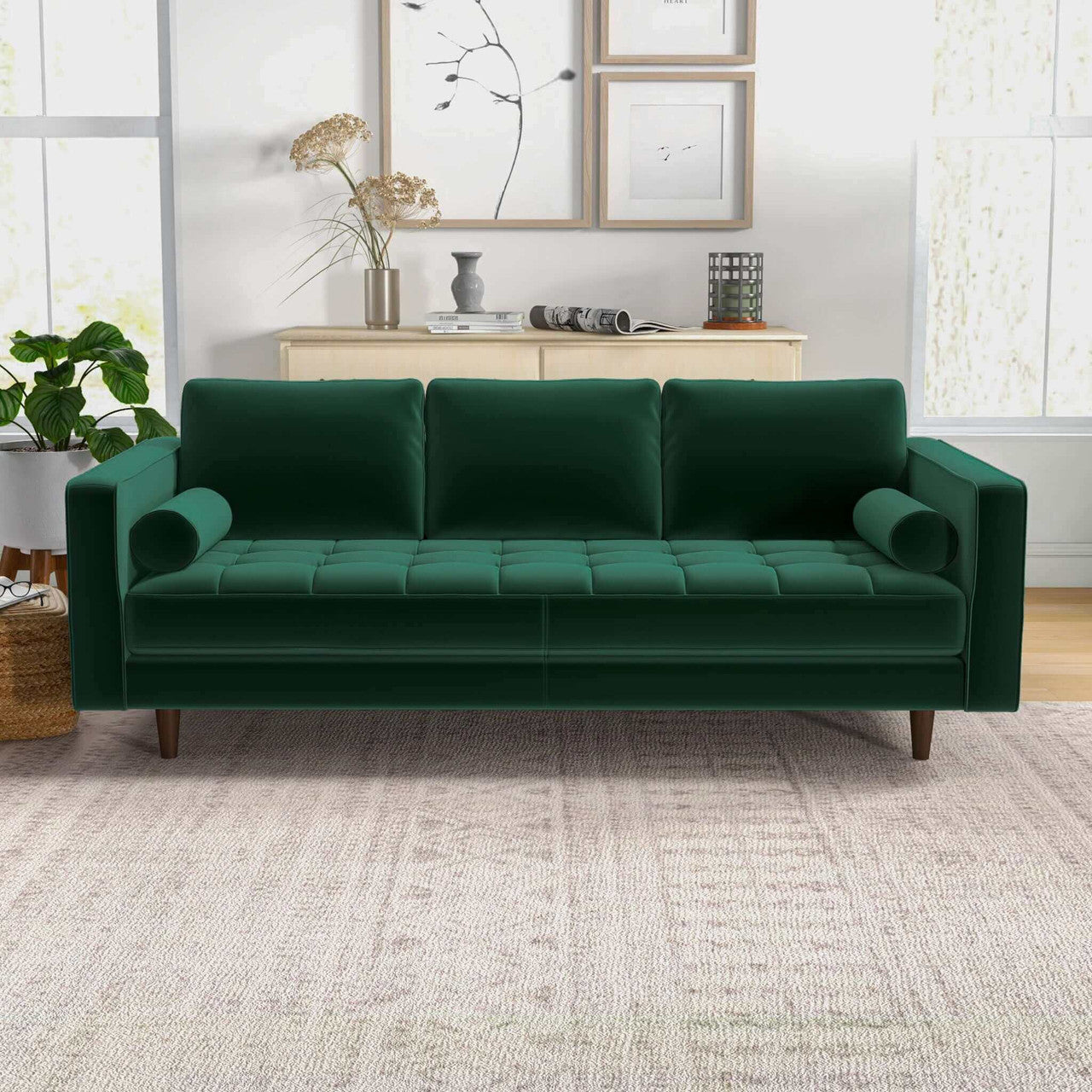 Catherine  Sofa - Green