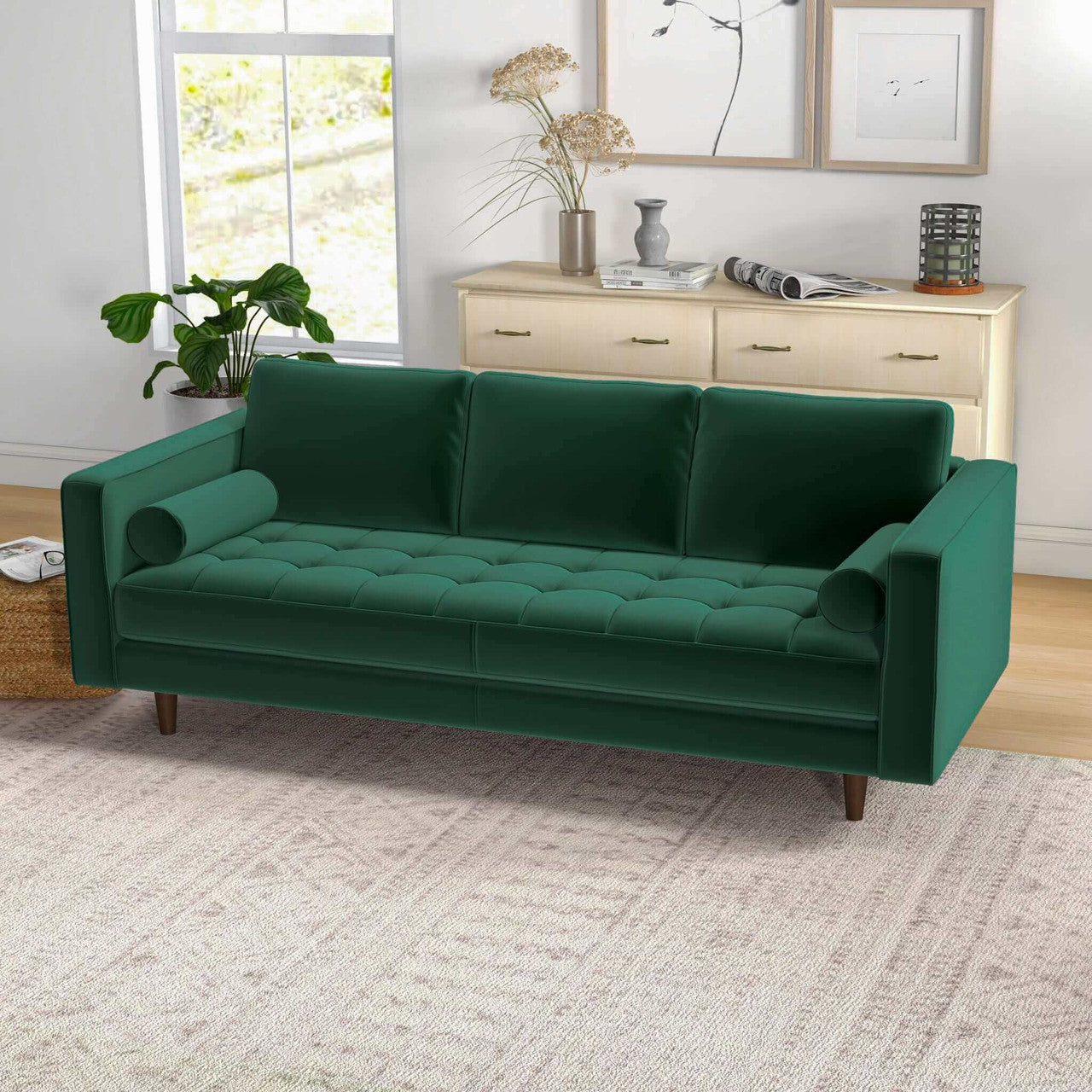 Catherine  Sofa - Green