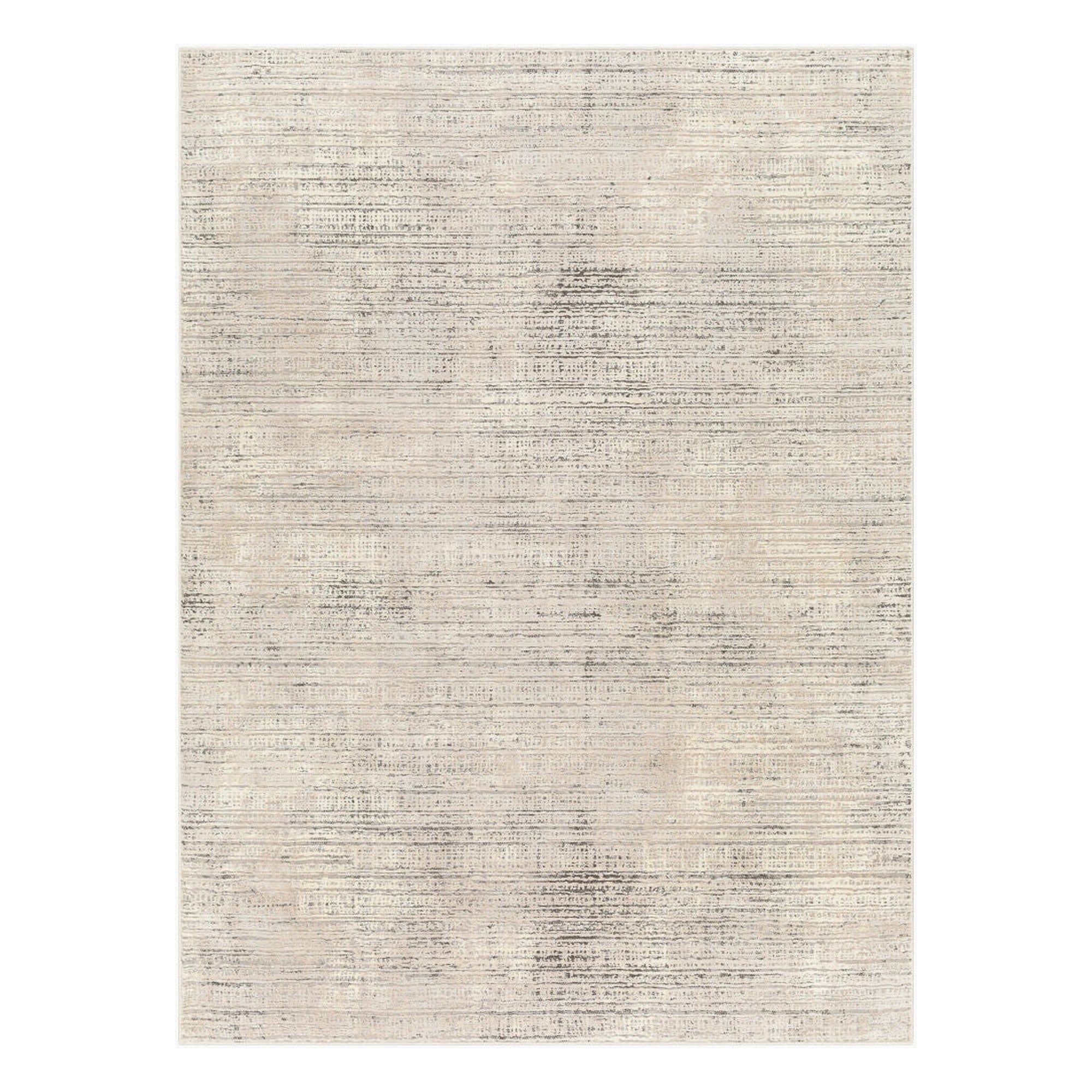 Alder Charcoal/Taupe Machine Woven Rug ALD-2309 - 1'11" x 3'9"