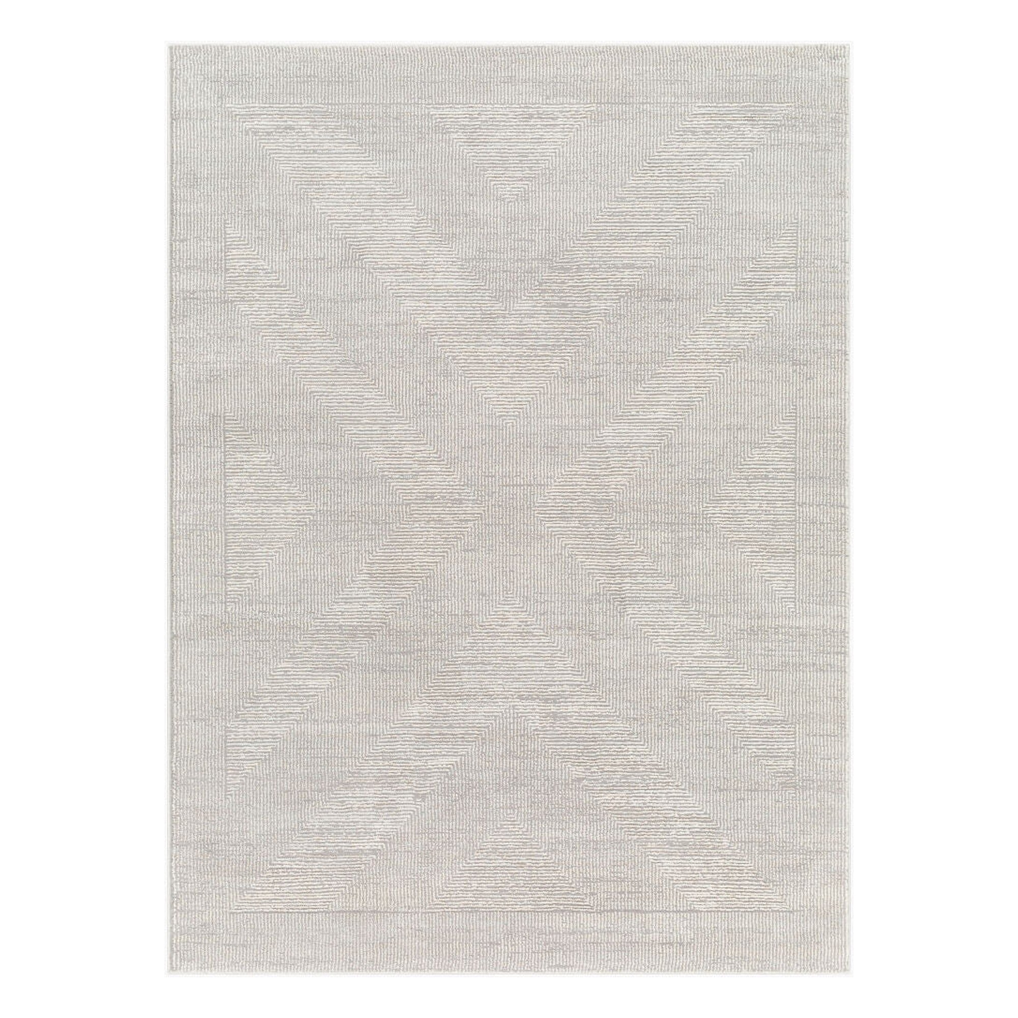 Alder Cream/Taupe Machine Woven Rug ALD-2311 - 1'11" x 3'9"