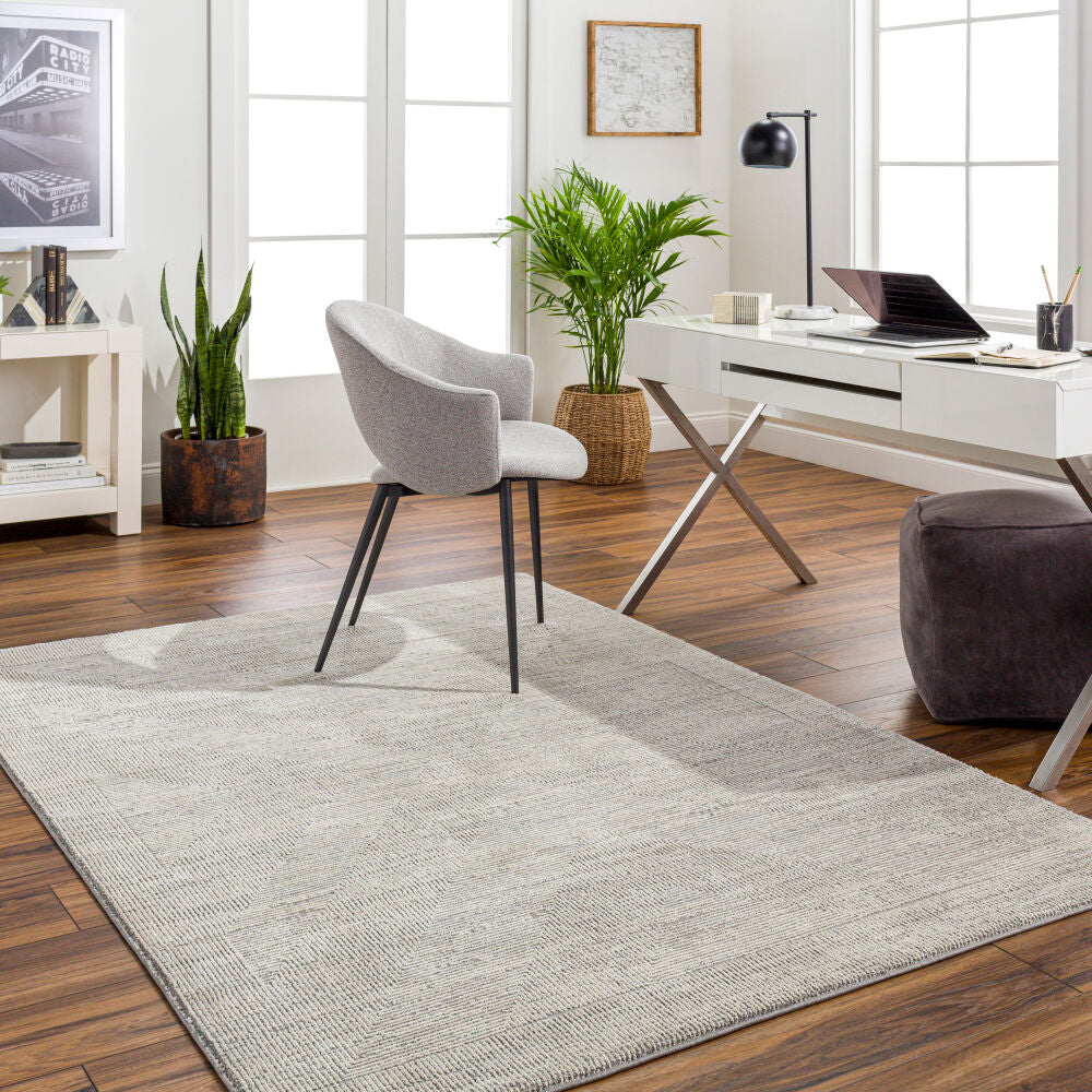 Alder Cream/Taupe Machine Woven Rug ALD-2311 - roomscene
