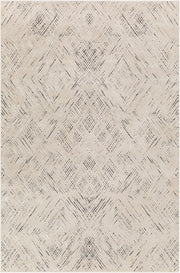 Alder Black/Taupe Machine Woven Rug - 1'11" x 3'9"