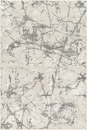 Alder Charcoal/Taupe Machine Woven Rug ALD-2314 - 1'11" x 3'9"