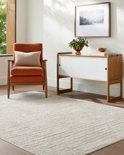 Alder Cream/Taupe Machine Woven Rug ALD-2322 - roomscene