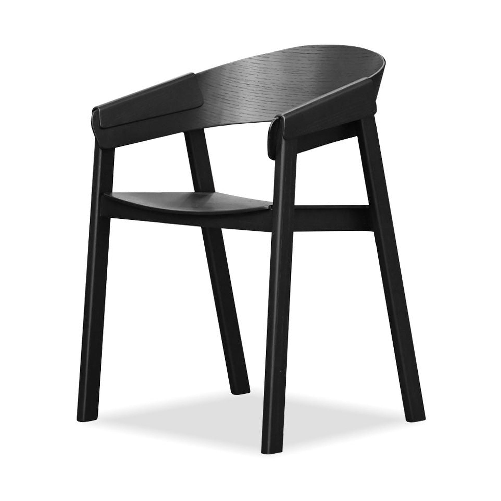 ALF Dining Armchair in Black by Mobital - image 1