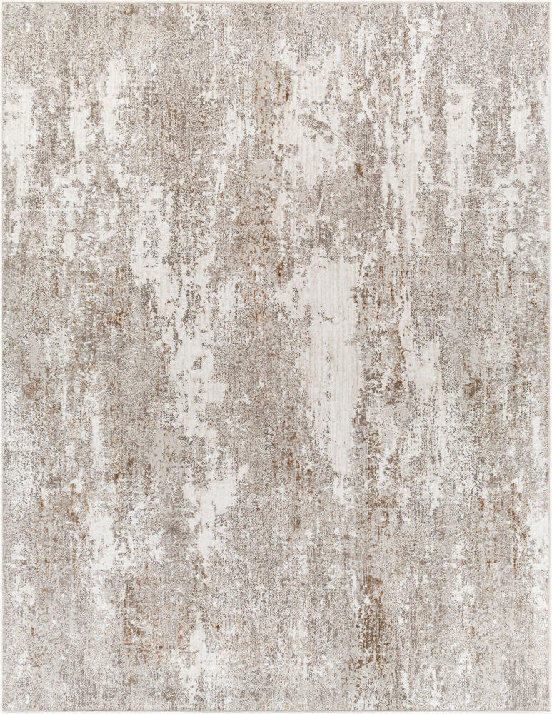 Allegro Charcoal/Tan Machine Woven Rug ALG-2304 - 5'3" x 7'