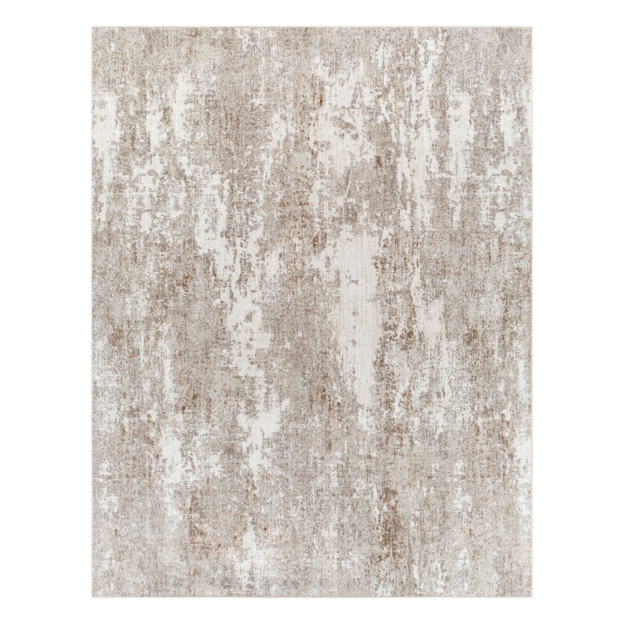 Allegro Charcoal/Tan Machine Woven Rug ALG-2304 - 5'3" x 7'