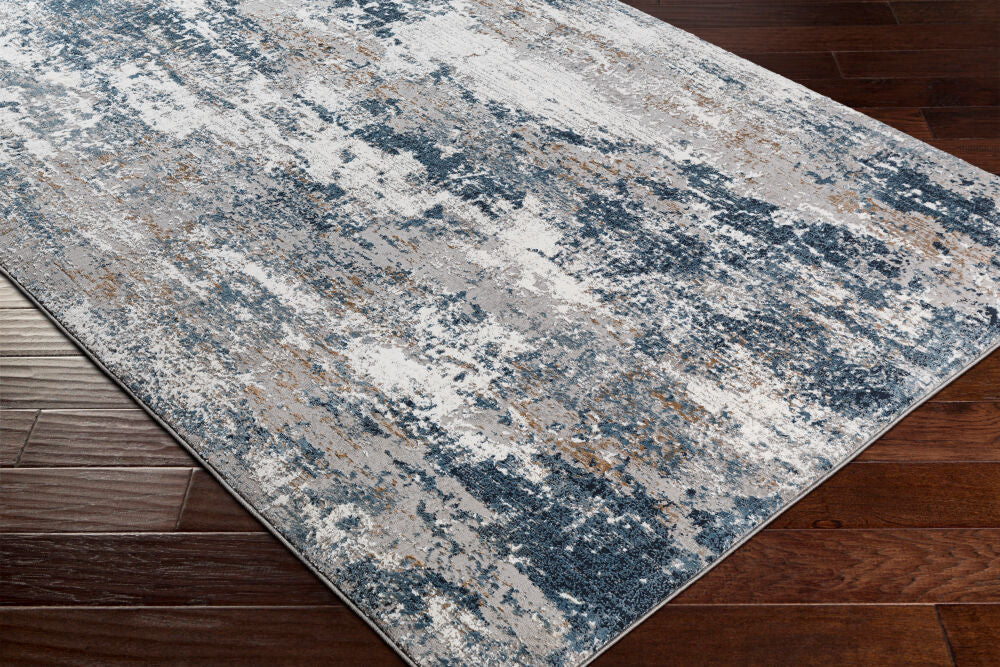 Allegro Ivory/Tan Machine Woven Rug ALG-2306 - corner