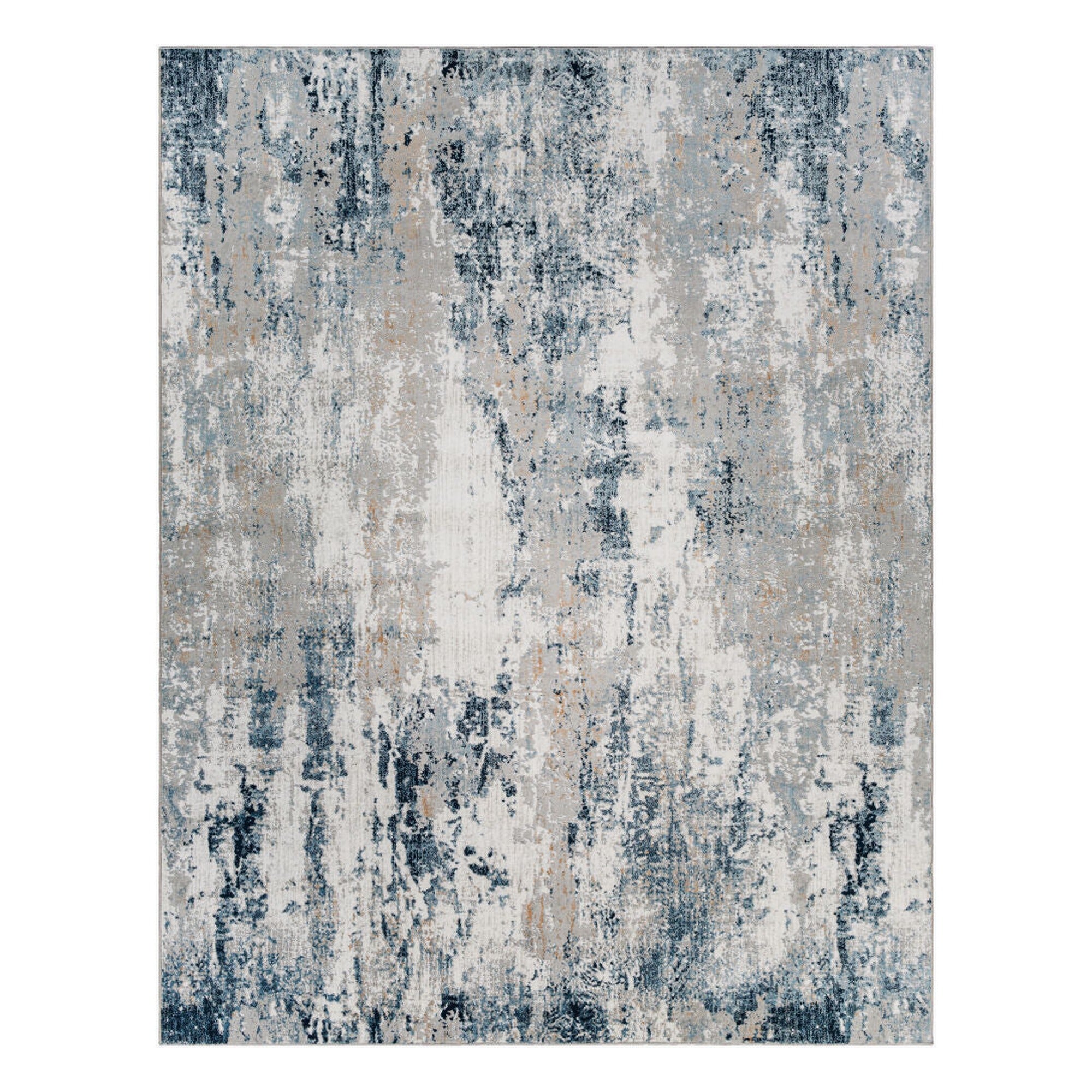 Allegro Ivory/Tan Machine Woven Rug ALG-2306 - 5'3" x 7'