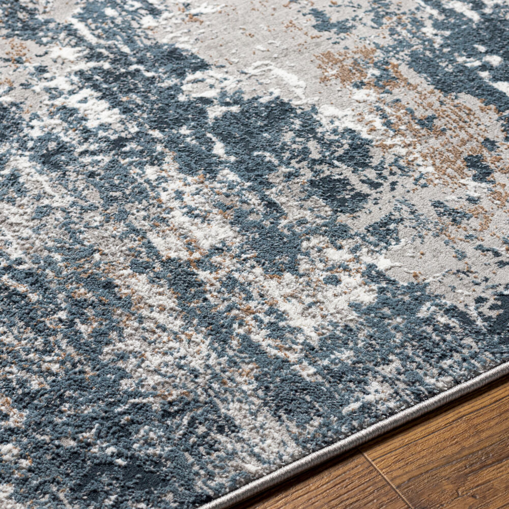 Allegro Ivory/Tan Machine Woven Rug ALG-2306 - texture