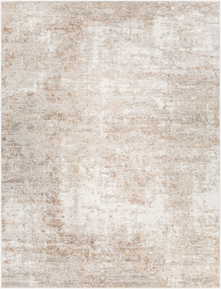 Allegro Ivory/Tan Machine Woven Rug ALG-2313 - 5'3" x 7'
