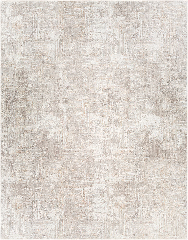 Allegro Ivory/Tan Machine Woven Rug ALG-2320 - 5'3" x 7'