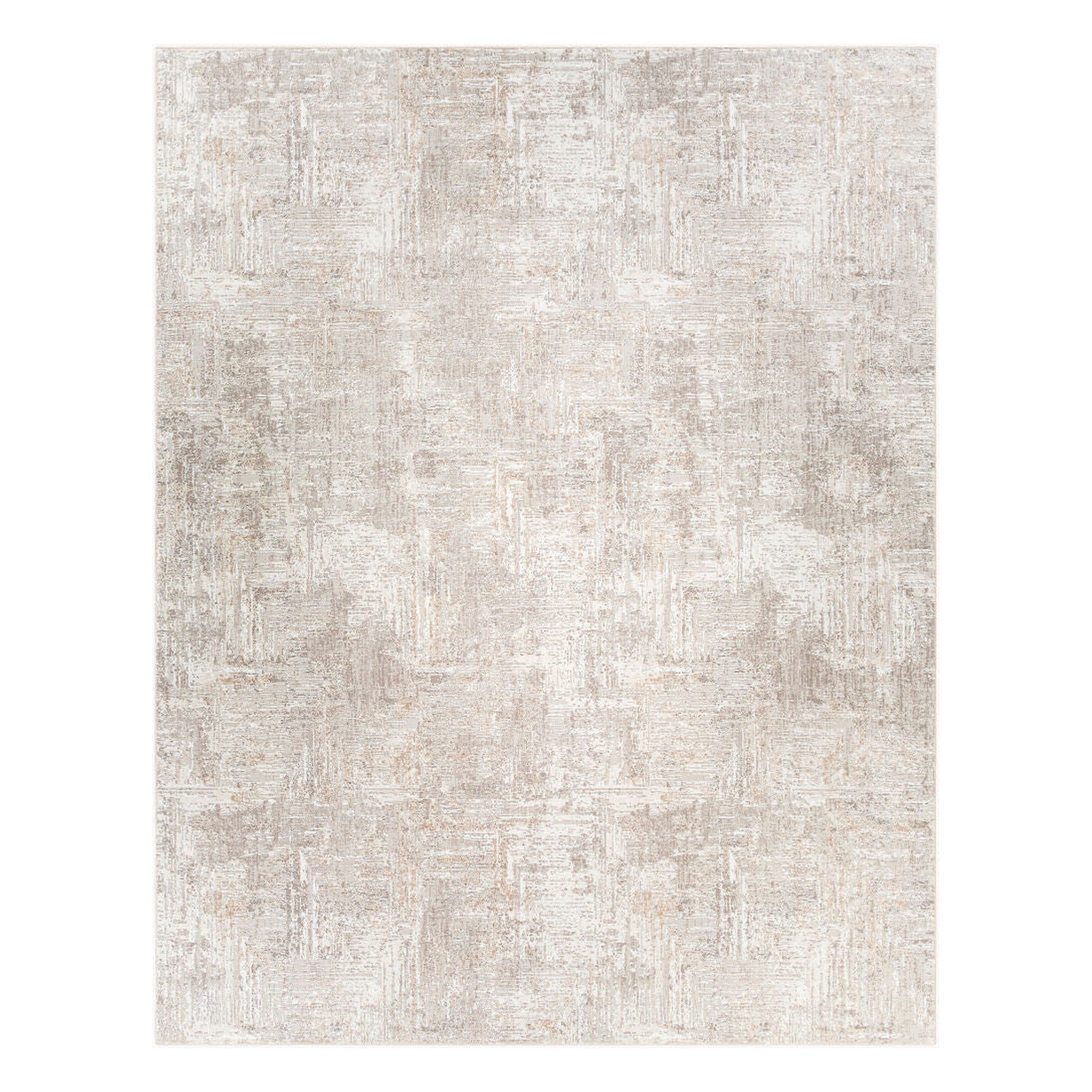 Allegro Ivory/Tan Machine Woven Rug ALG-2320 - 5'3" x 7'