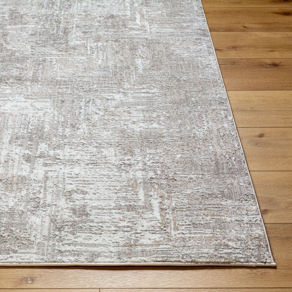 Allegro Ivory/Tan Machine Woven Rug ALG-2320 - front