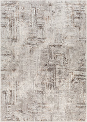 Allegro Charcoal/Tan Machine Woven Rug ALG-2321 - 5'3" x 7'