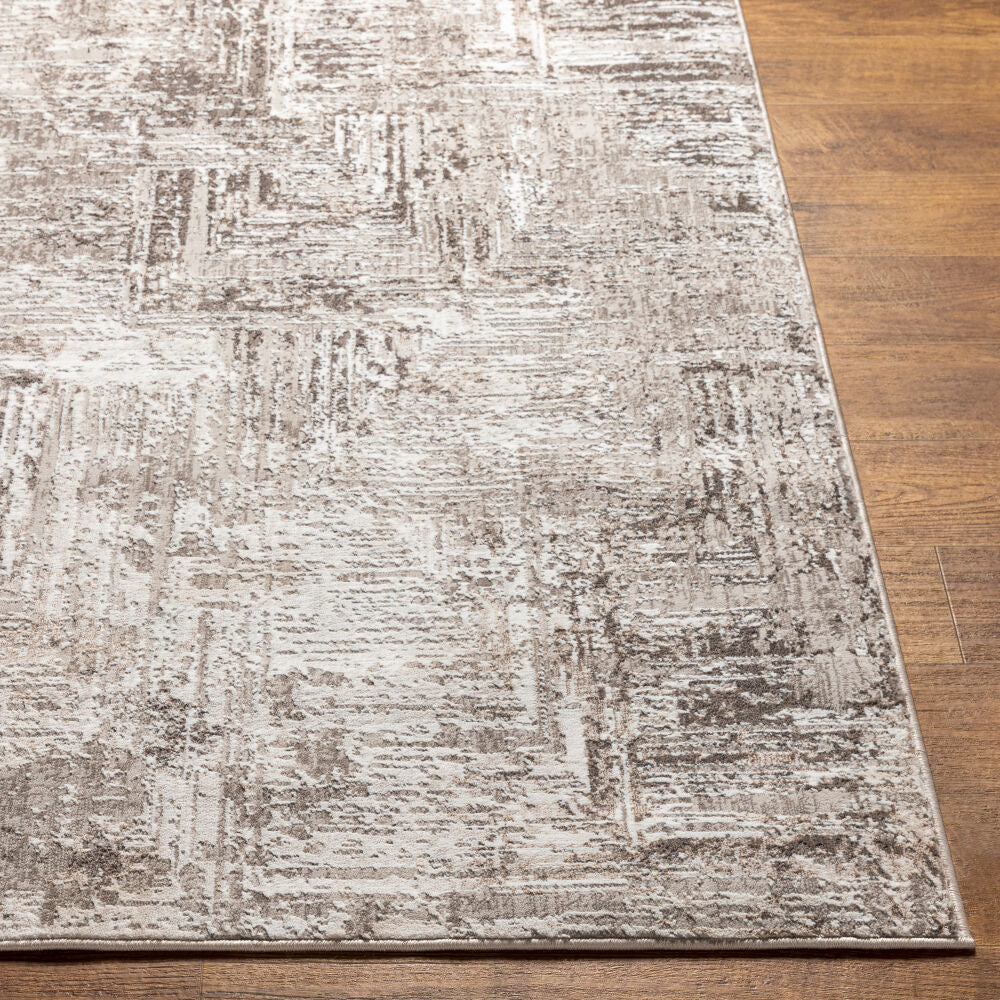 Allegro Charcoal/Tan Machine Woven Rug ALG-2321 - front