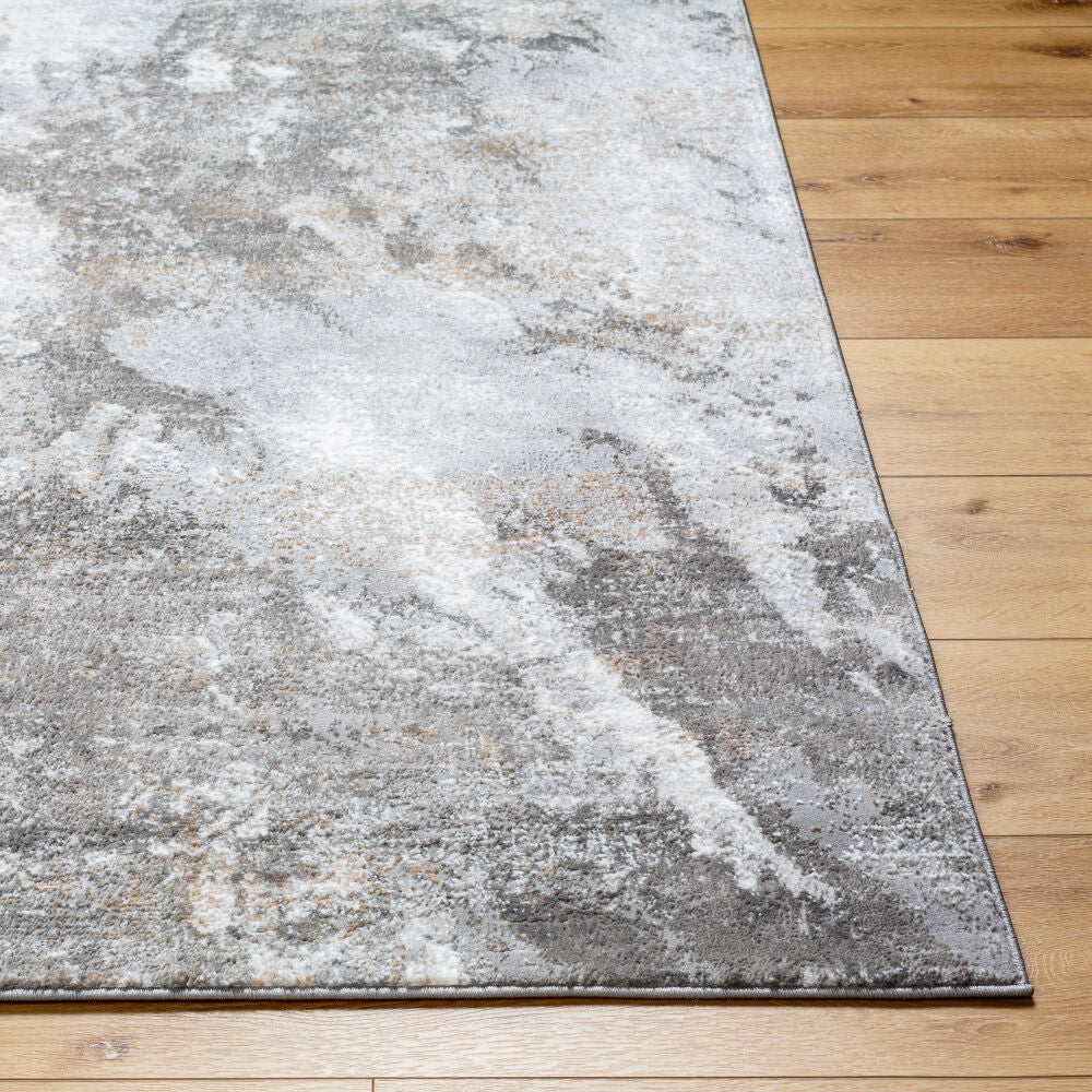 Allegro Charcoal/Tan Machine Woven Rug ALG-2336 - front