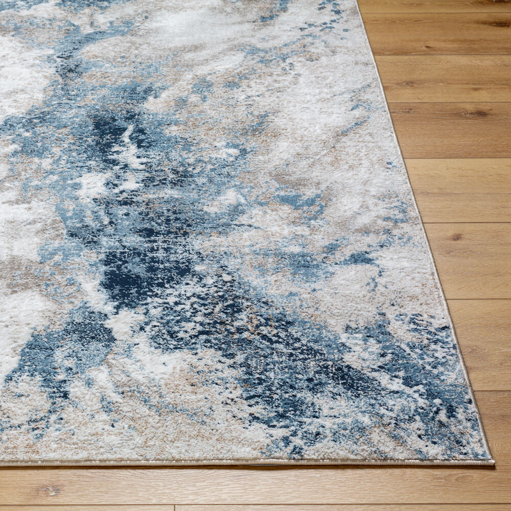 Allegro Ivory/Tan Machine Woven Rug ALG-2338 - front