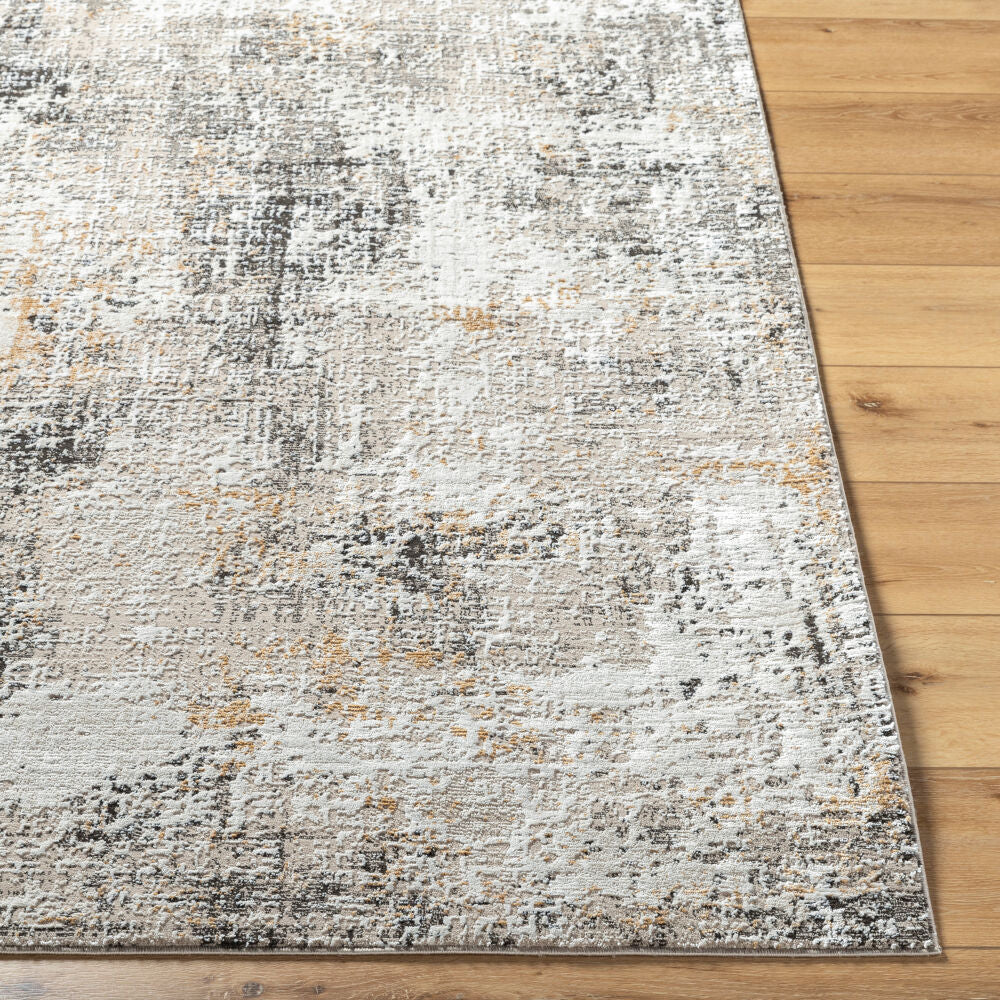 Allegro Charcoal/Tan Machine Woven Rug ALG-2357 - front